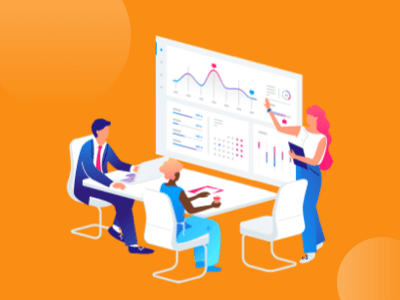 课程广场预览插画