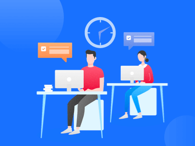 学习中心预览插画